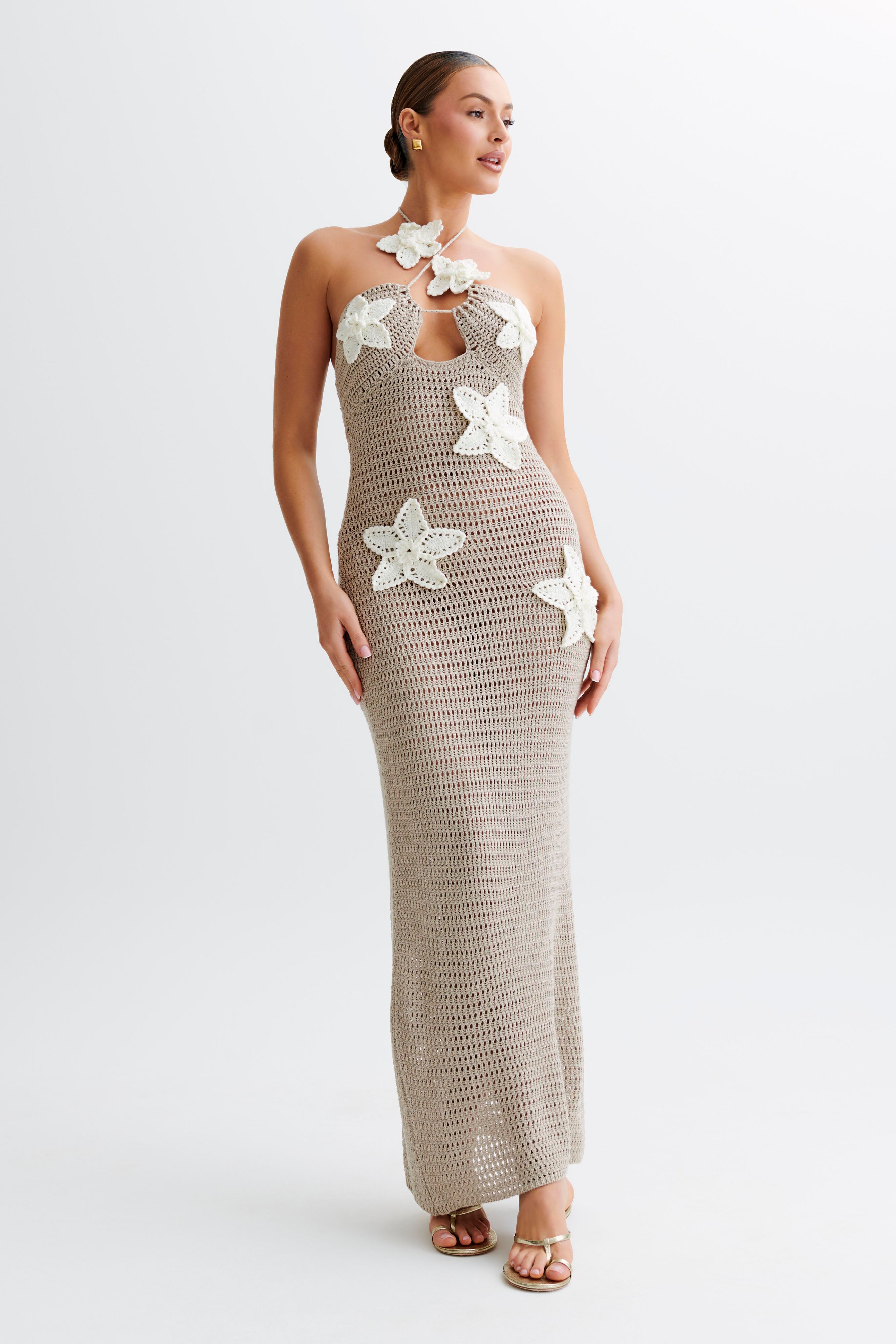 Simone™ - Crocheted Maxi Dress